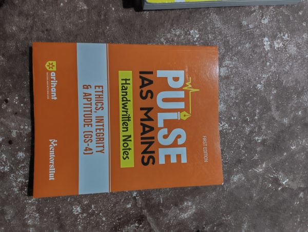 PULSE MAINS Handwritten Notes ETHICS, INTEGR