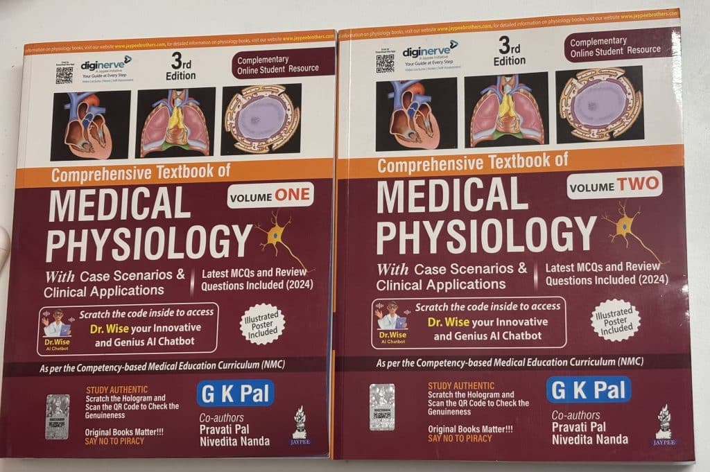 Physiology textbook GK PAL VOL 1&2