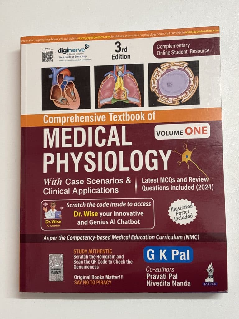Physiology textbook GK PAL VOL 1&2 photo 2