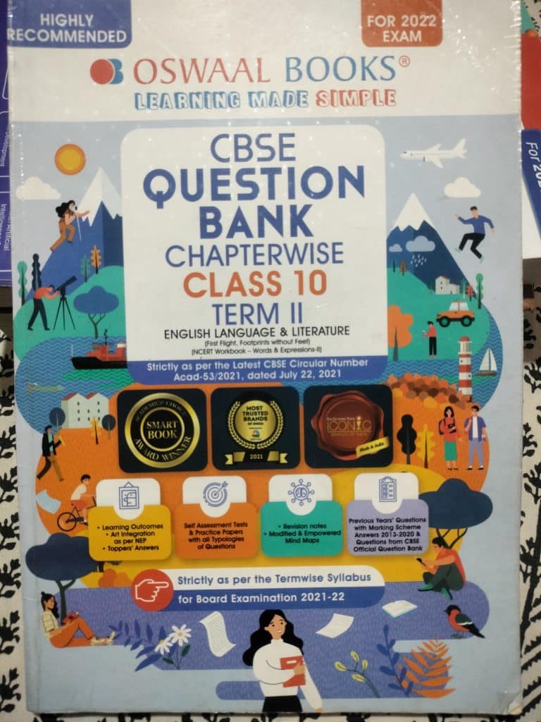 CBSE question bank chapter wise English