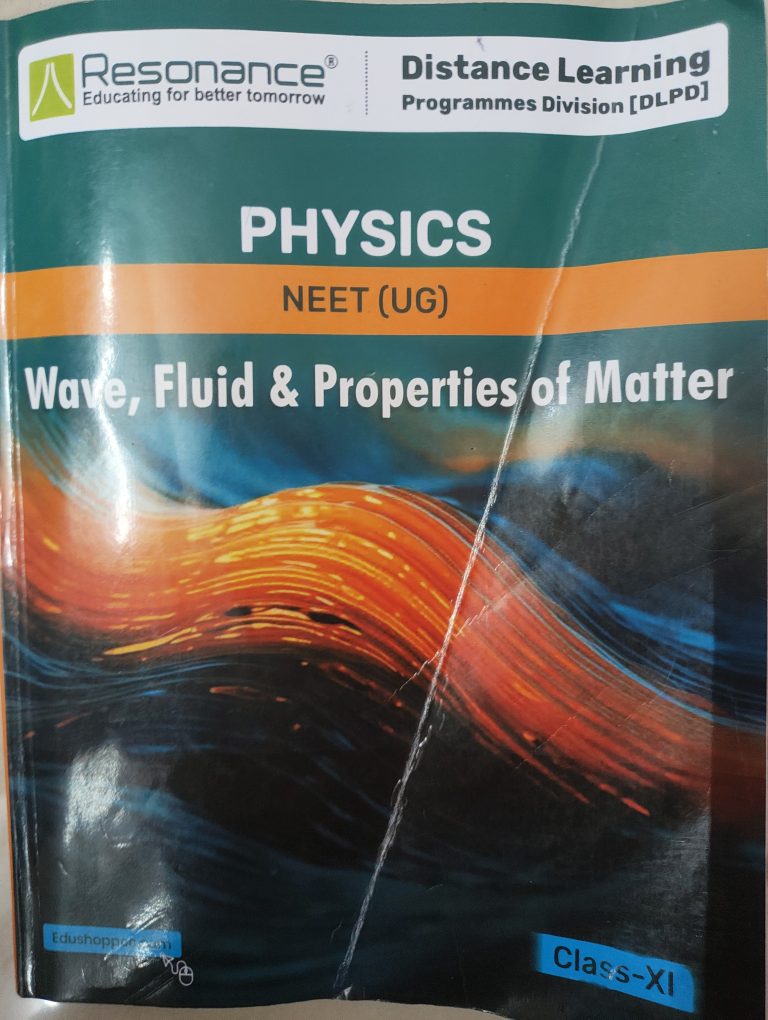 All resonance text books for neet both 11 and 12