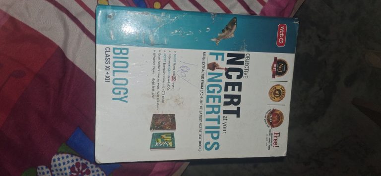 Ncert fingertips biology 11+12 objective question