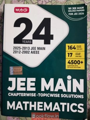 JEE MAIN CHAPTERWISE-TOPICWISE SOLUTIONS MATHEMATI