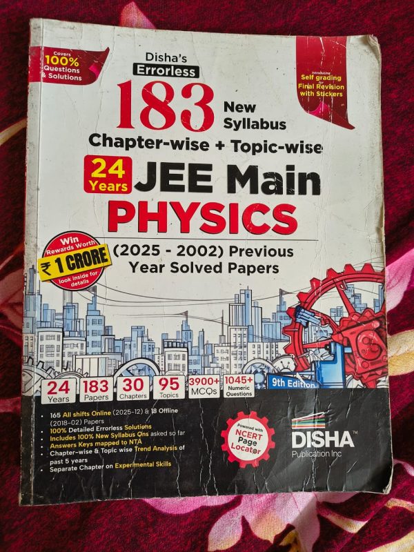 jee mains disha pyqs [ physics ]