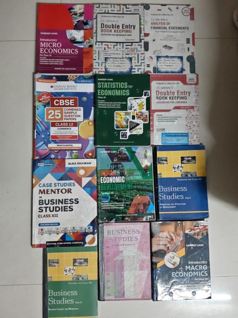 Class 11th and 12th Commerce Books