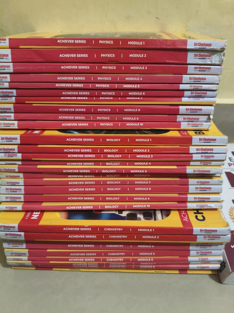 Sri Chaitanya NEET Module set of 30 books