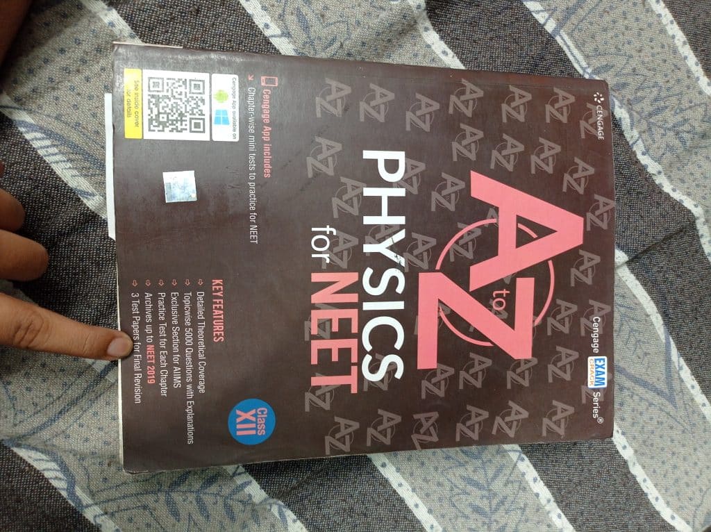 A to Z Physics For NEET by Cengage , class:12