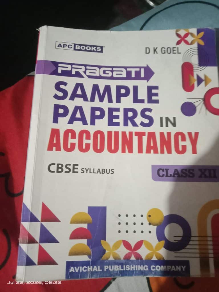 Sample paper accountancy