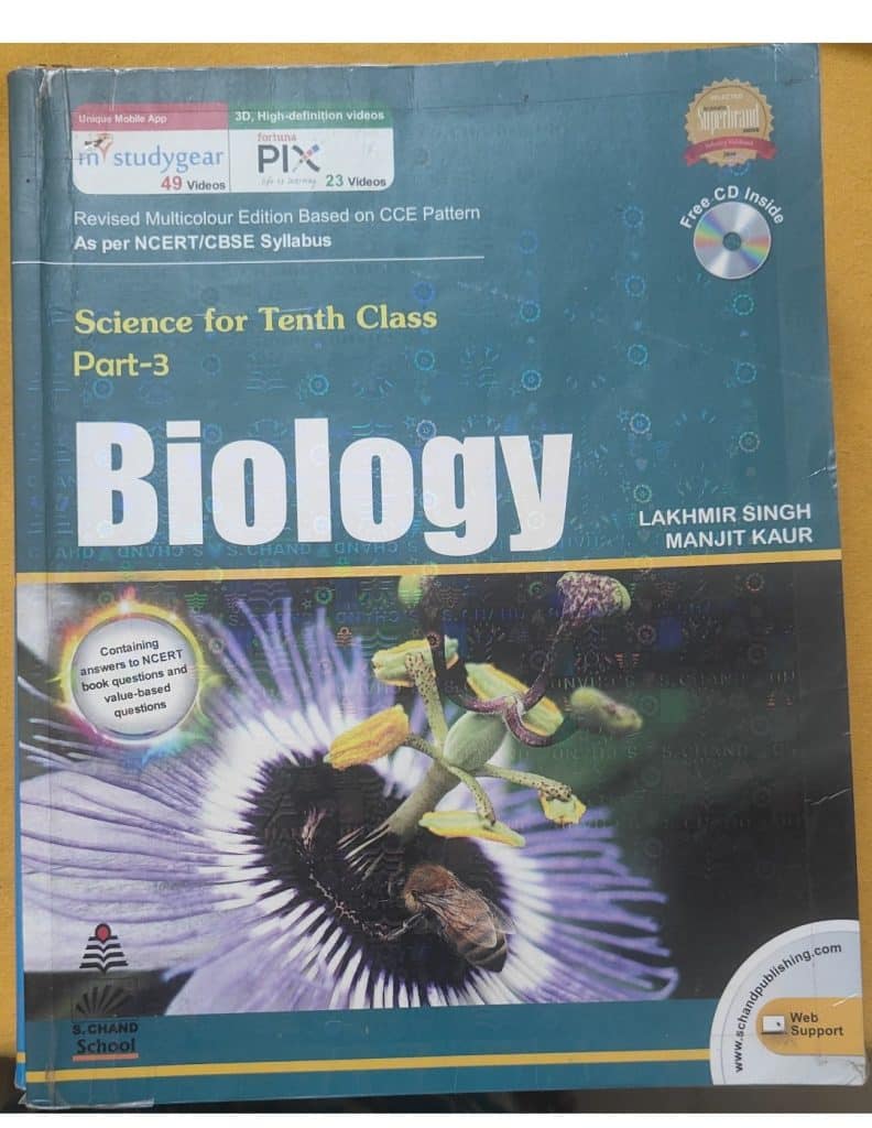 Lakhmir singh Biology. Ref book class 10
