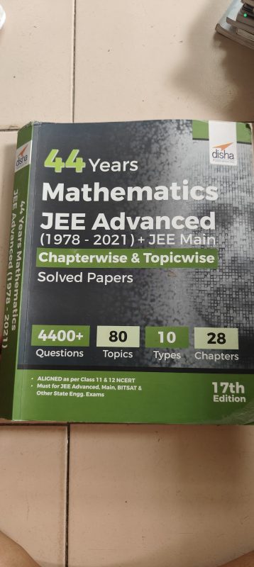 Mathematics Jee mains & advance pyq