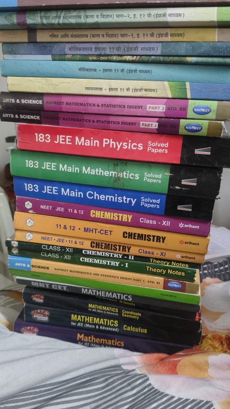 All jee mhtcet required books
