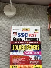 SSC 2027 GA Chater&Typewise Solved papers