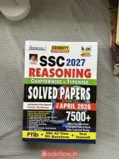 SSC 2027 Reasoning Chapter&Typewise Solvedpapers