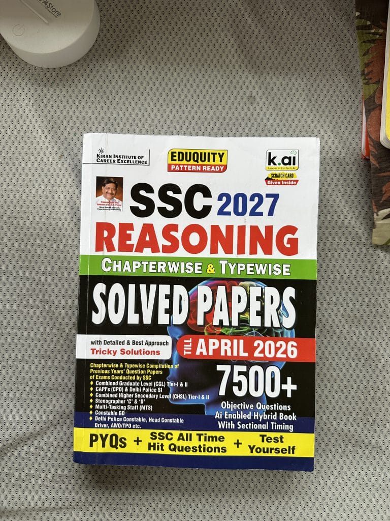SSC 2027 Reasoning Chapter&Typewise Solvedpapers