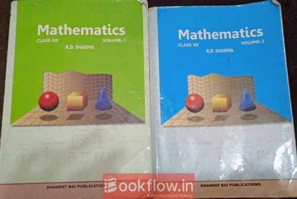 RD Sharma Class 12 Maths (Part 1 and 2)