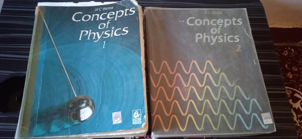 HC Verma-Concepts of Physics(Vol.1 and 2)