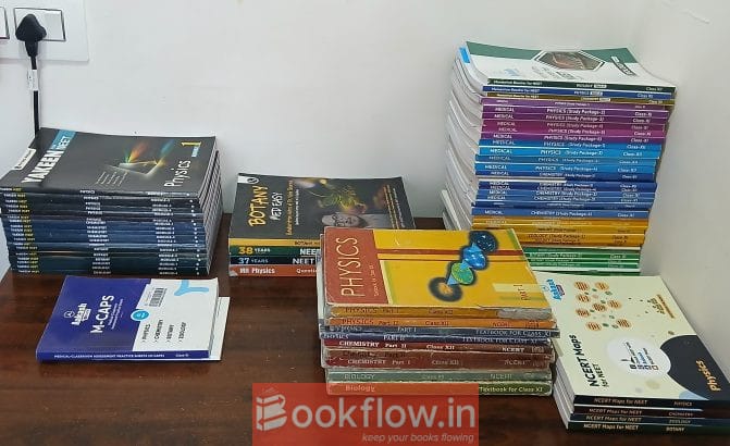 Aakash and PW Modules and some books for NEET