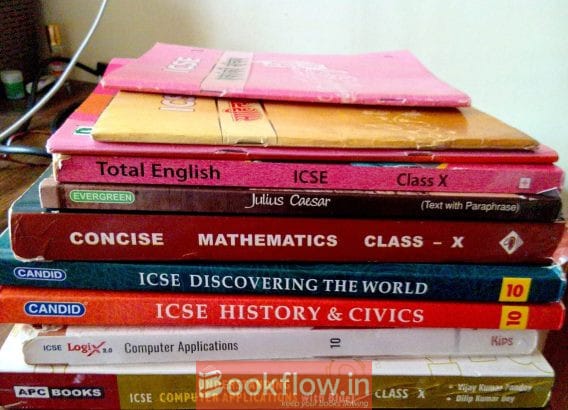 10th ICSE text books set of 10