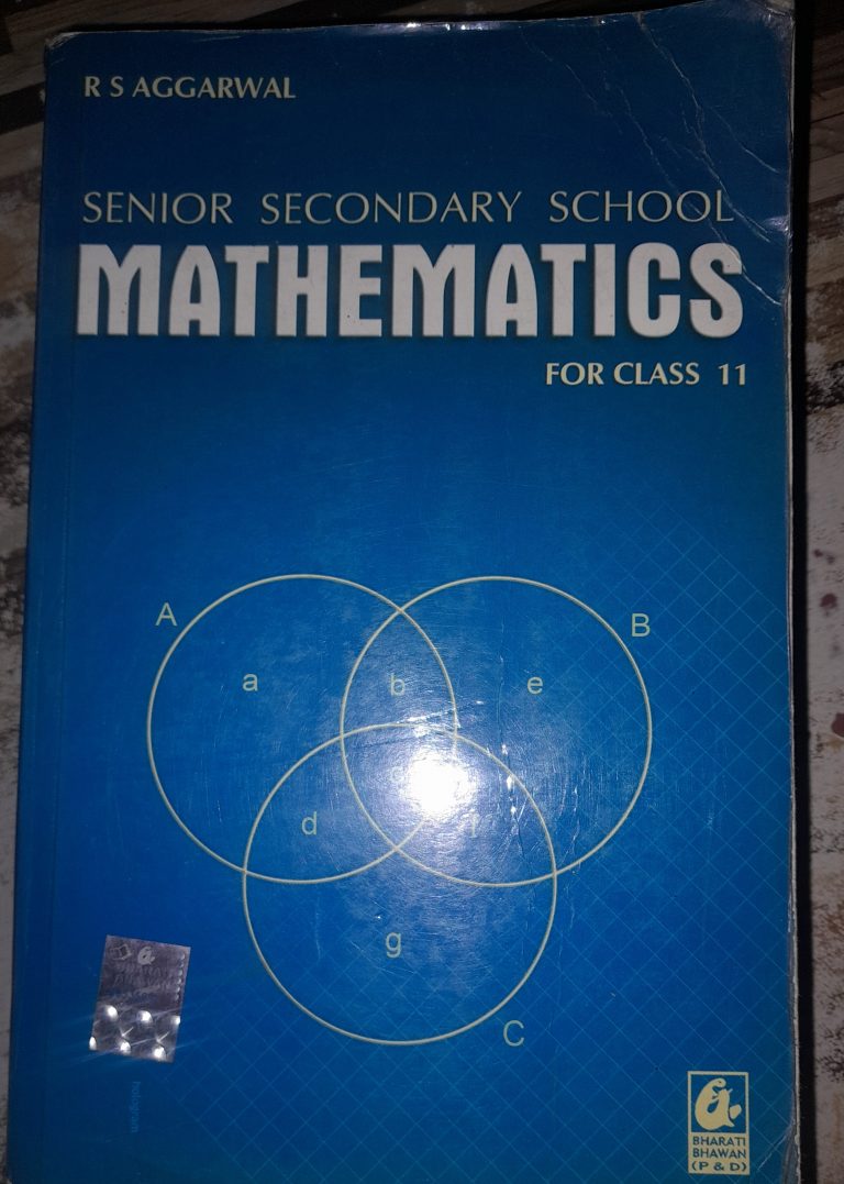 Aggarwal Mathematics class 11