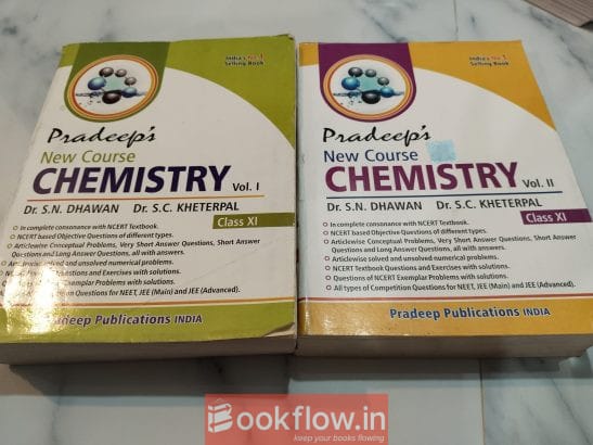 Pradeep Chemistry Class 11 (Volume 1 and 2)