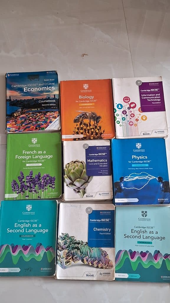 Cambridge Igcse 10th grade books