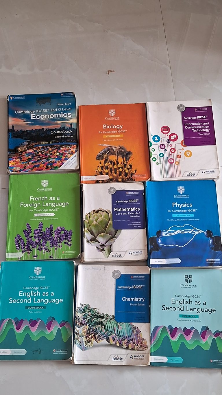 Cambridge Igcse 10th grade books