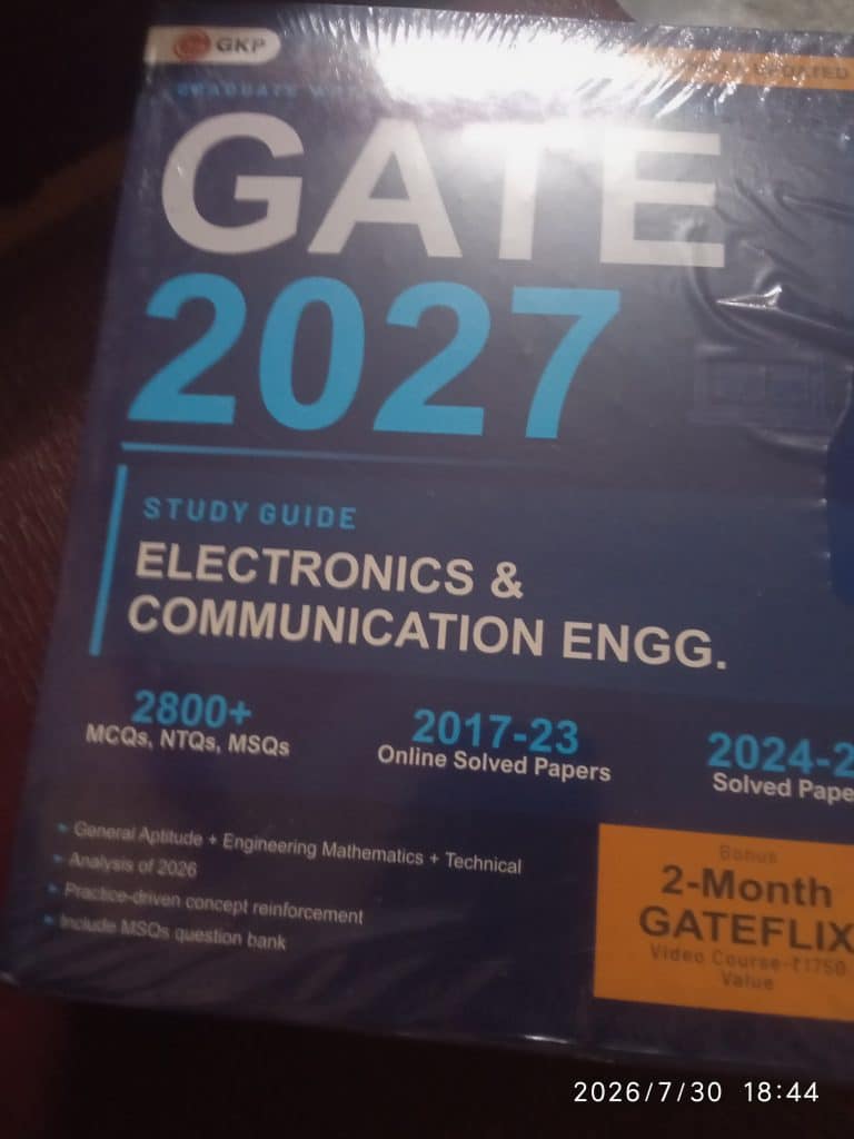 GATE 2027 ECE GKP material