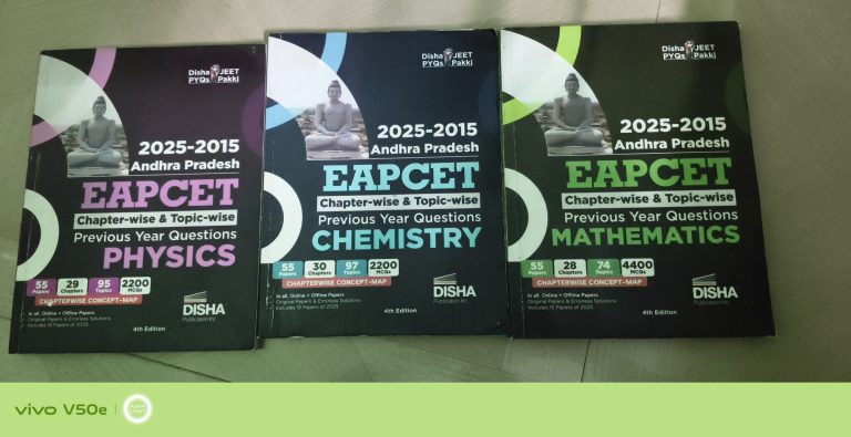 AP EAPCET 2026 Disha Complete Preparation Books