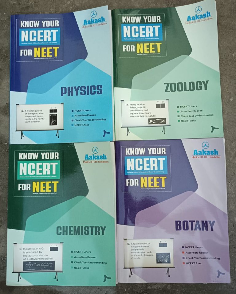 Akash Know Your NCERT For NEET COMPLETE SET