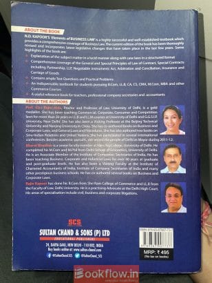 ND Kapoor’s Elements of Business Laws