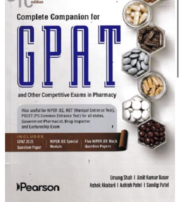 Complete companion for GPAT Pearson publication
