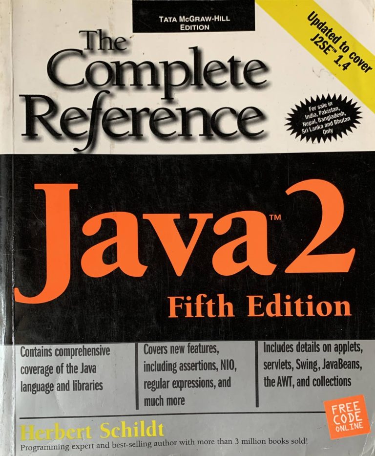 The Complete Reference Java 2 Herbert Schildt