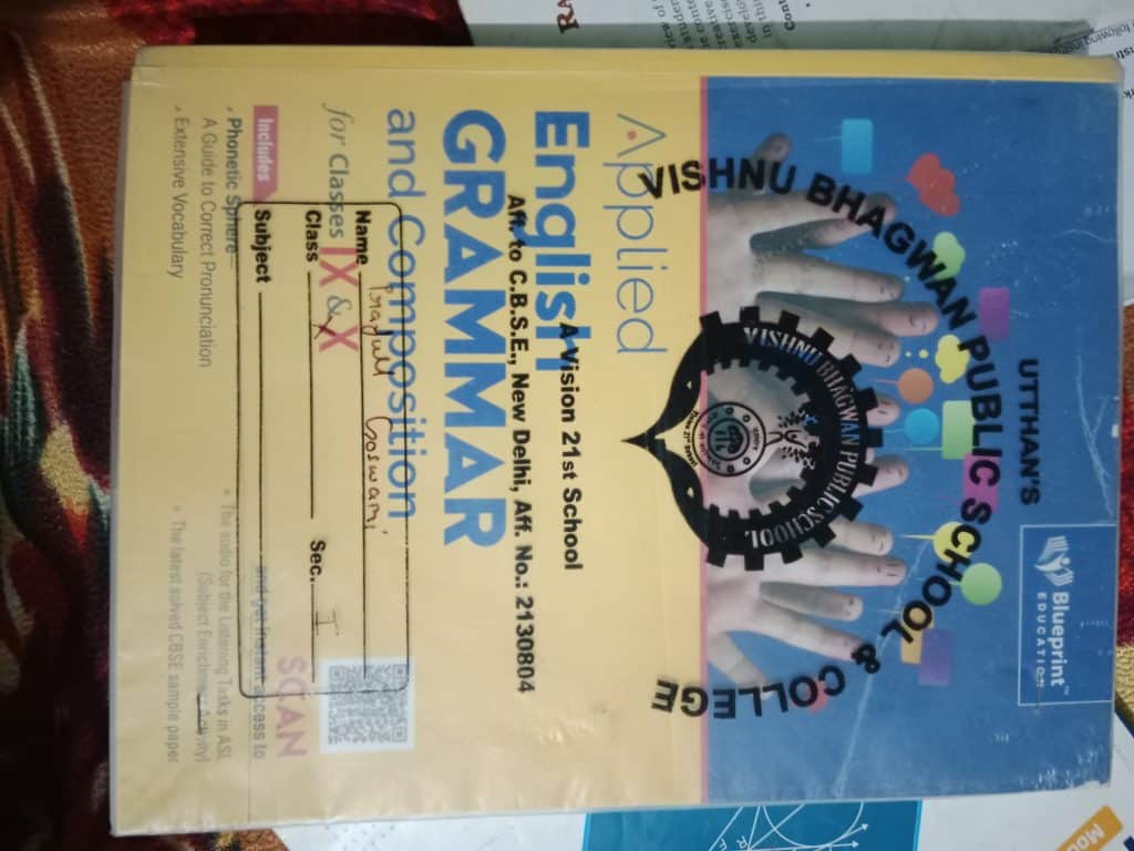 Applied English grammar class 9th 10th