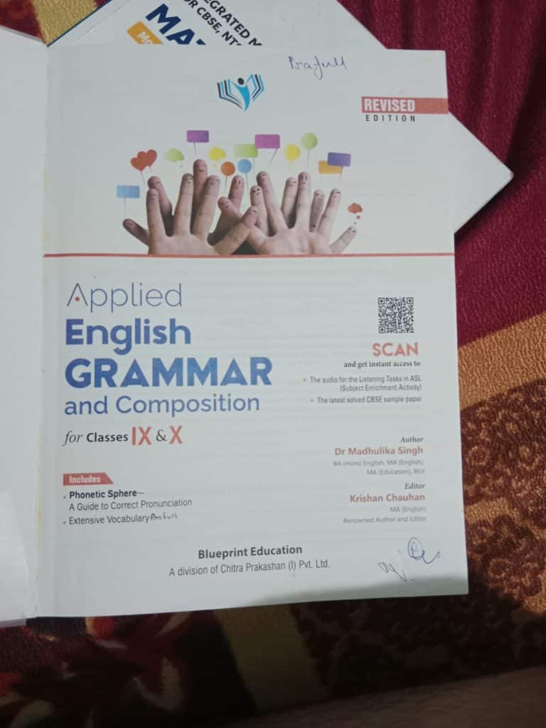 Applied English grammar class 9th 10th photo 2