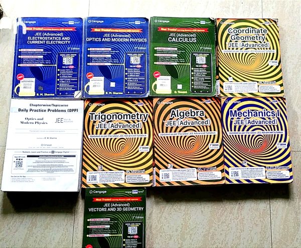 Cengage jee maths and physics books