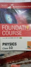 Foundation Course MTG physics
