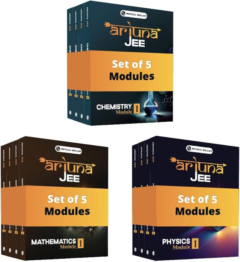PW all subject modules for jee main and advanced
