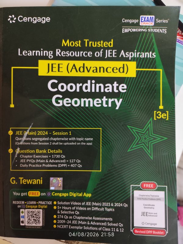 Cengage(coordinate geometry)