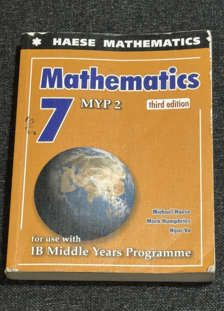 Mathematics for the International Student 7 MYP 2