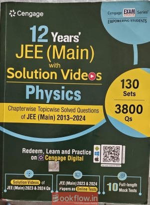 12 years JEE Main Solved Questions Physics