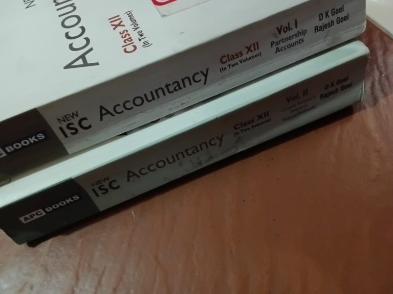 ISC Accountancy class 12