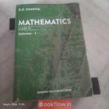 Rd sharma mathematics class 11 volume 1