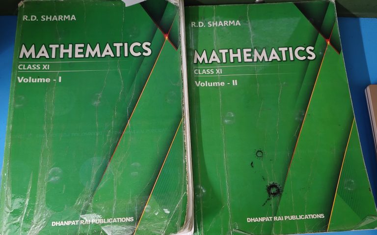 R.D. Sharma Mathematics XI Vol. 1 & 2