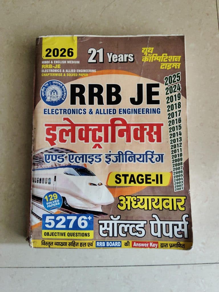 RRB Je 2026 – Electronics and Allied Engineering