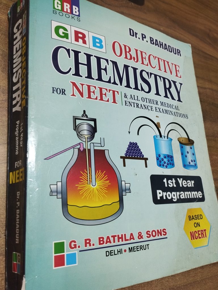 GRB CHEMISTRY for NEET ( P. Bahadur) – 1 Year Prog