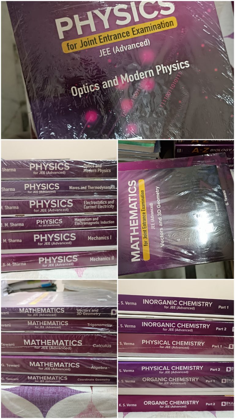 Jee advance byjus books