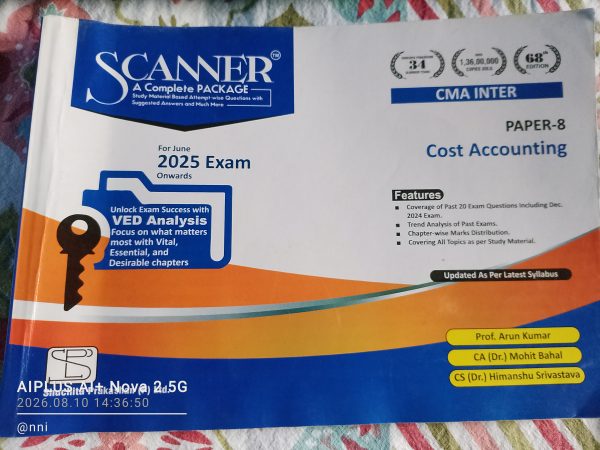 CMA Inter 10 Year Scaner 68 Edition