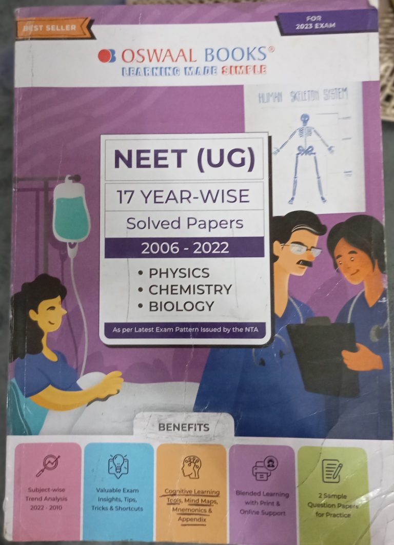 Oswaal NEET UG solved papers