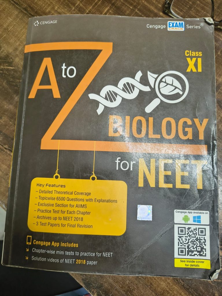 A2Z Biology for NEET Class X1