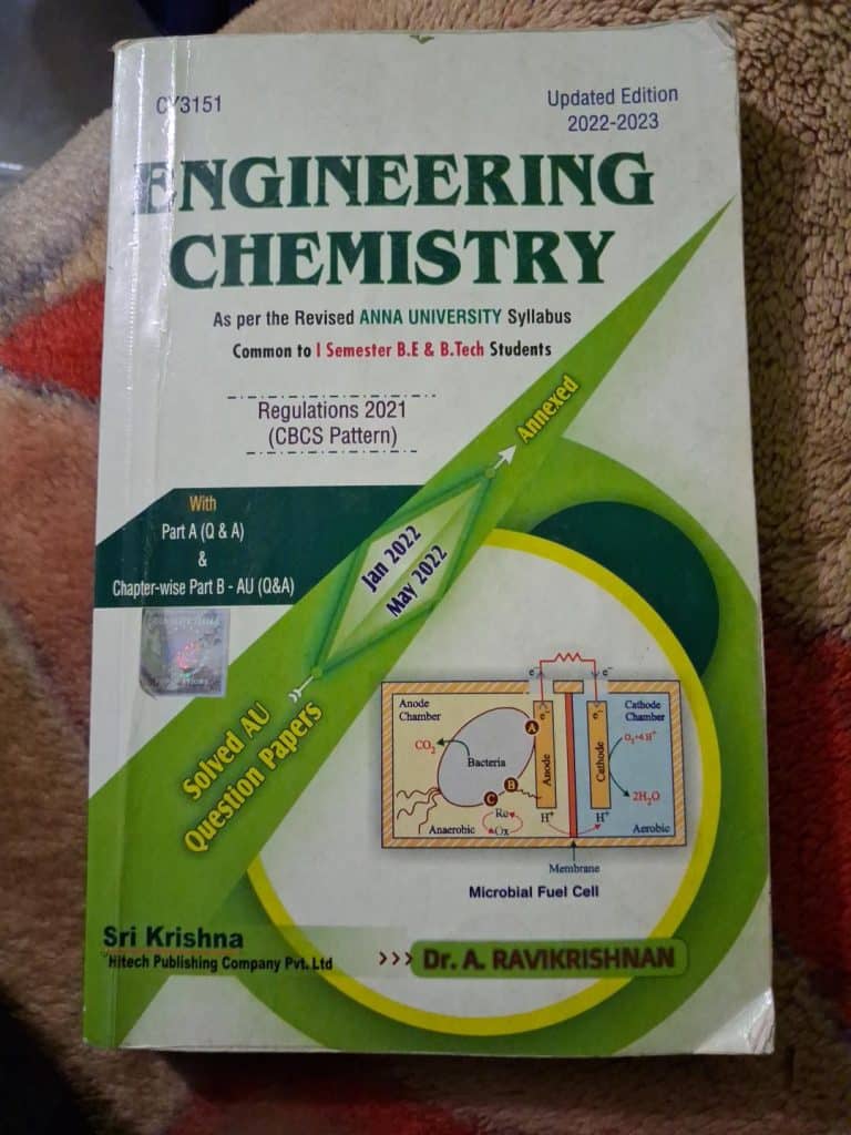 Engineering chemistry by Dr.A.Ravikrishnan